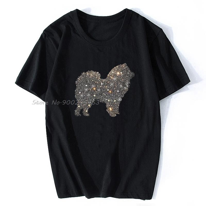 Chow Chow Blink Tshirt Unisex Oneck Short Sleeve Tshirt Funny Cotton Tees Tops Anime Harajuku Streetwear