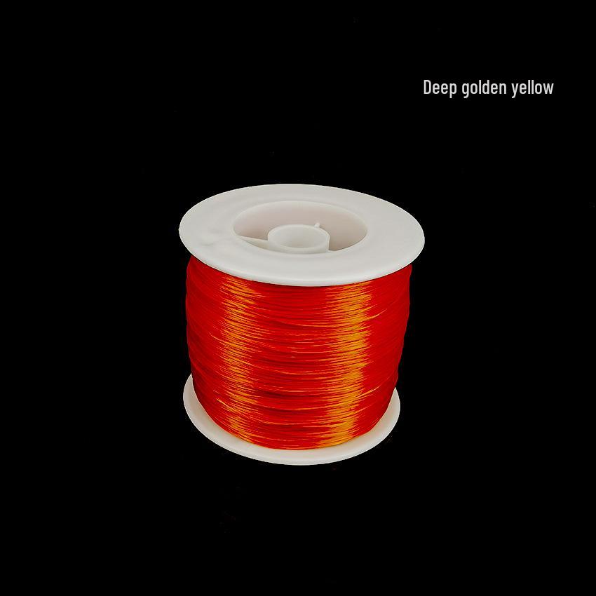 Эластичный шнур для бисера с кристаллами: Высококачественная, износостойкая спандекс-леска для изготовления украшений ручной работы