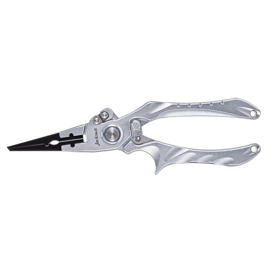 Jackson Lock Aluminum Pliers Silver One-Touch 2.0 SIL Fishing Lure Split Ring Opener