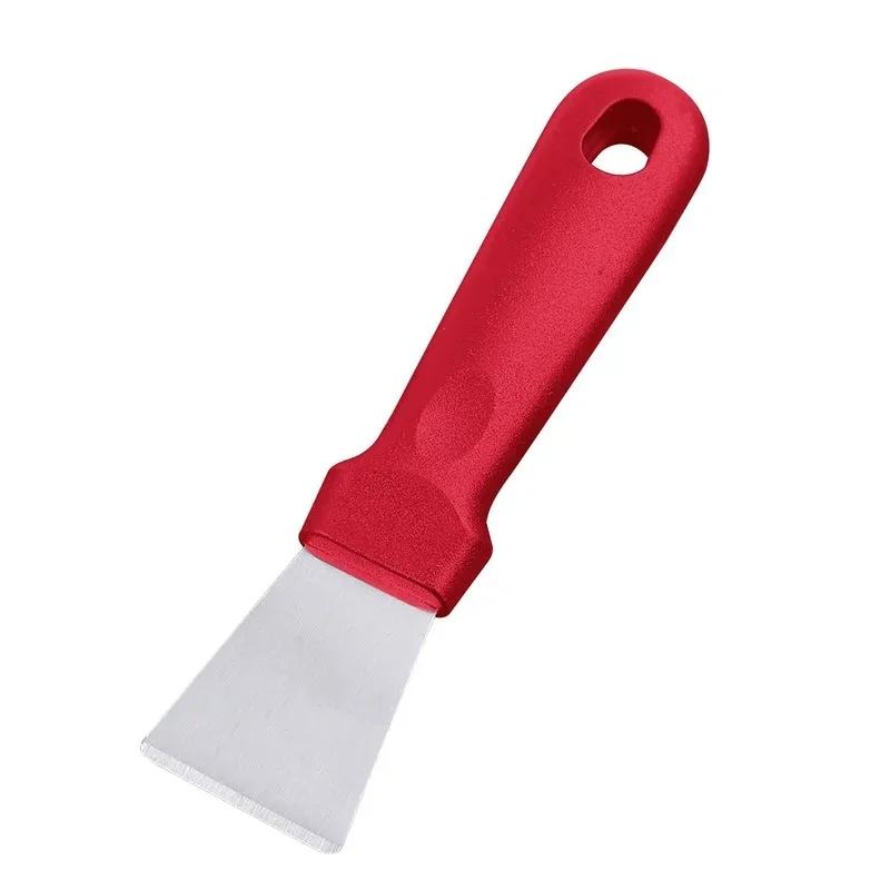 1Pcs Stainless Steel Ice Shovel Convenient Cleaning Sharp Volute Scraper Household Range Hood Decontamination Tools