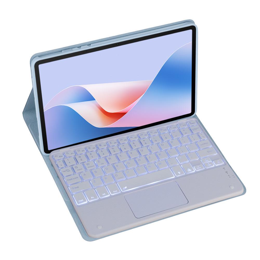 Защитный чехол для планшета Huawei C5 10.4" со слотом для стилуса и Bluetooth-клавиатурой - Совместим с BZT4-AL10/AL00/W19