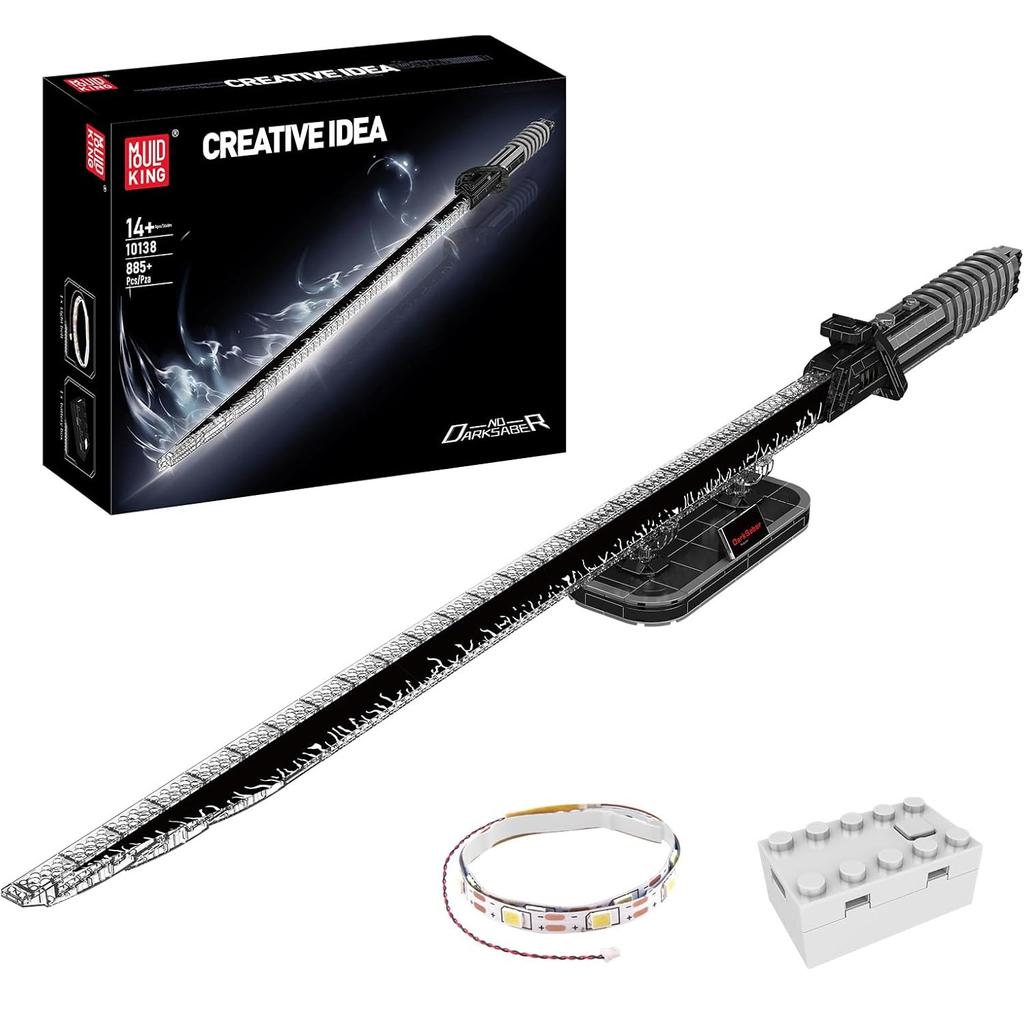 MOULD KING 10138 Star Plan Toys The Darksaber Building Block Assembly Lightsable Brick Set Educational Kids Christmas Gift