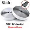 1/4.8/12M Strong Self Adhesive Hook and Loop Fastener Tape Nylon Sticker 20MM Adhesive Velcros Strap DIY Craft Accessories