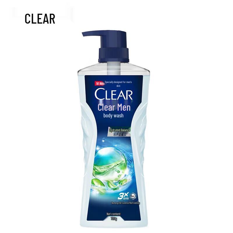 Clear Men Hydrating Balance Aloe Vera Shower Gel 720g