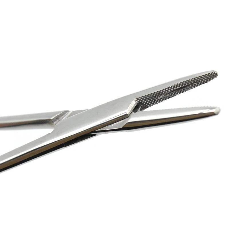 Автоклавируемый держатель для dental игл из нержавеющей стали Ортодонтический пинцет Хирургический инструмент стоматолога Зажим Щипцы Инструменты