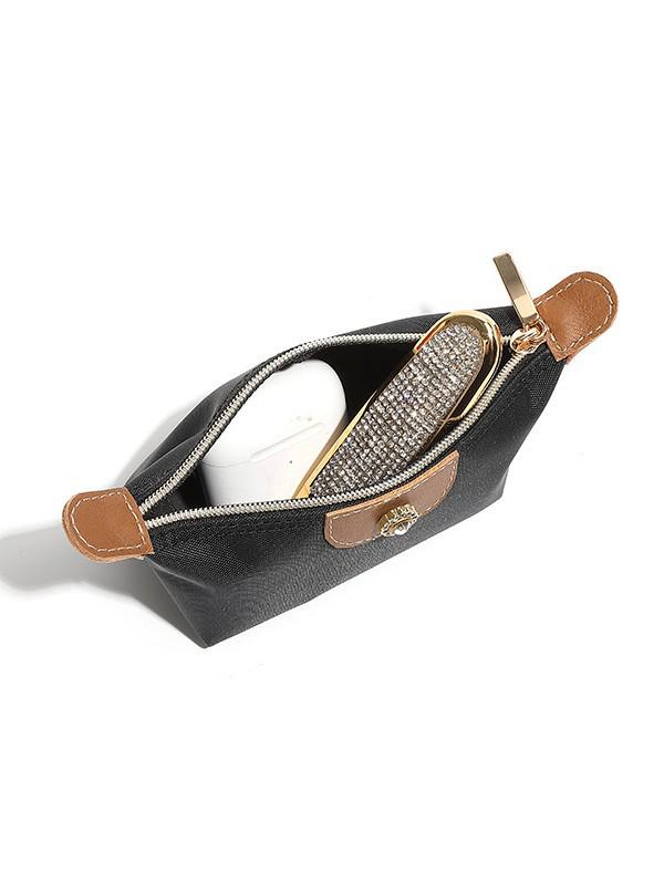 Кошелек для монет с клецками: Стильный мини-хранитель для ключей и помады для женщин