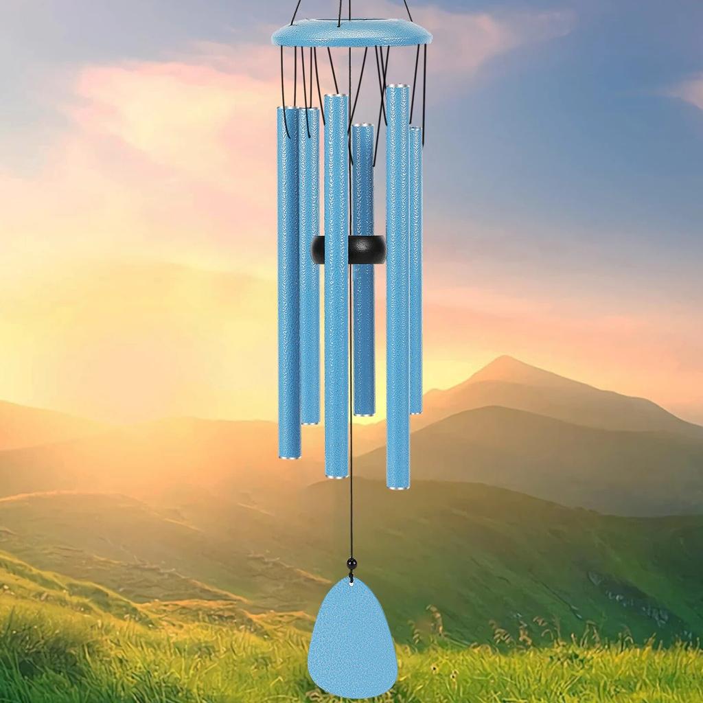26 Inch Outdoor Wind Chimes Create an Atmosphere for Outdoor Decoration of Farmhouses Terraces Gardens Front Porch and Balconies