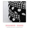 Cute Houndstooth Universal Four Seasons Car Steering Wheel Cover Auto Interior Accessory For Women
