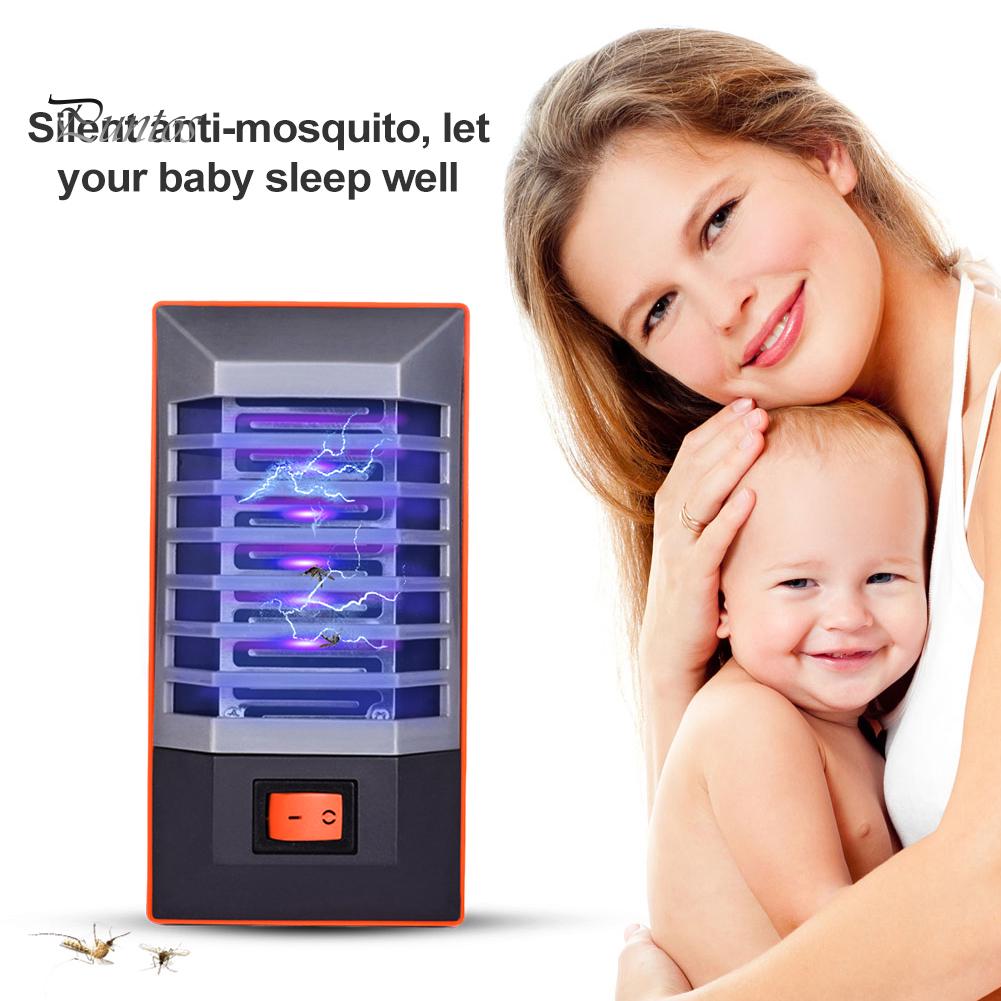 Electric LED UV Light Anti-Mosquito Lamp Fly Bug Insect Zapper Trap Repellent