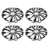 4 шт. 14-дюймовый колпак  Полный   Стильный вид   Подходит для колеса R14   Колпак для большинства легковых автомобилей, грузовиков, внедорожников