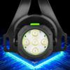 Rechargeable Night Running Light 3 Modes Outdoor Exercise Light LED Cycling Chest Light  Camping
