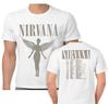 Официальная футболка Nirvana In Utero Tour Ангельский Курт Кобейн Белая Новая от S до XXL