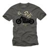 Футболка Custom Bike с надписью Live To Ride
