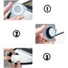 for Parking Rear View Wide Angle Adjustable HD Glass 360 Degree Rotation Blind Spot Mirror Convex