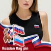 Эмалированная Брошь Российский Национальный Флаг Георгиевская Лента Сплав Колос Пшеницы Бабочка Значок Женское Пальто Рубашка Корсаж Шляпа Сумка Значок
