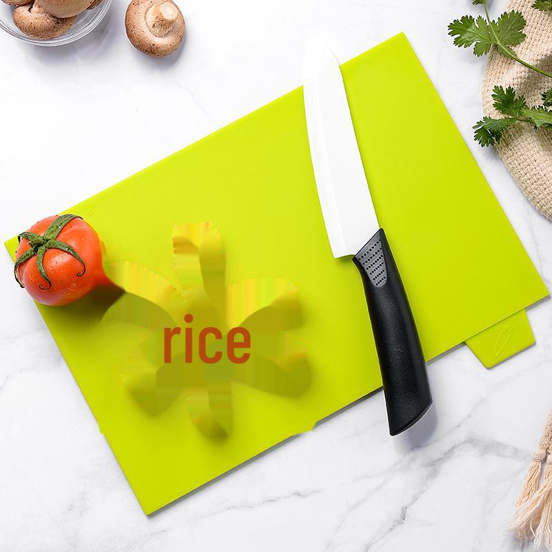 Набор разделочных досок из полипропилена с местом для хранения - 4 предмета, многоцелевые для кухни, фруктов и приготовления пищи