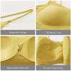 Sling Invisible Women Bra Padded Wireless Beautiful Back Vest Bra Ultra-thin Ice Silk Seamless Brassiere Inside Wear 2023 Summer
