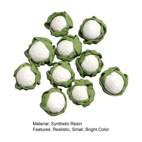 Delicate Bright Color Decorative Colorful Mini Vegetables Model Dollhouse Accessories Birthday Gift