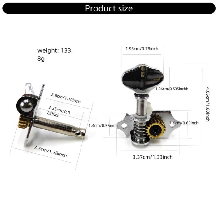 Набор из 6 колков для гитарного струнодержателя, идеально подходящих для различного использования в различных игровых условиях, с повышенной прочностью.