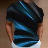 T-Shirts For Men Casual 3D Abstract Print Short Sleeve Tops Fashion O-neck Prints Graph Tees Y2k Oversized Men's Clothing Tshirt
