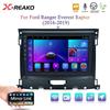 For Ford Ranger 2016 - 2019 Android Car Radio Automotive Multimedia Video Player GPS Navigation Carplay Touch Screen Auto Stereo