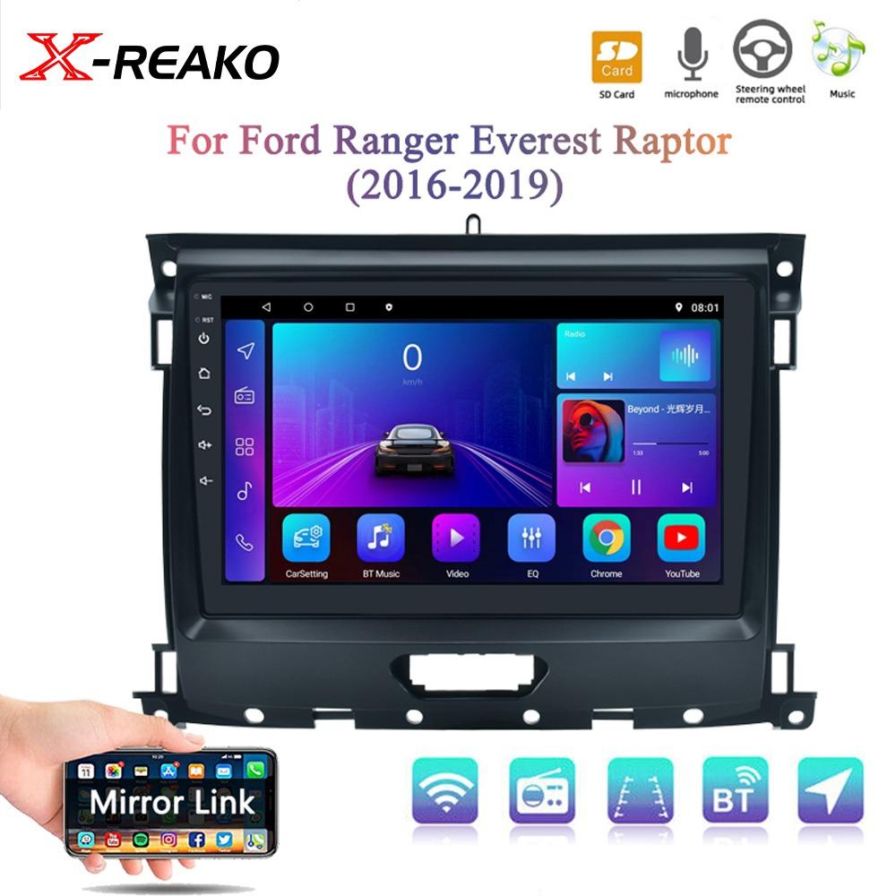 Для Ford Ranger 2016 - 2019 Android Car Radio Автомобильный мультимедийный видеоплеер GPS-навигация Carplay Сенсорный экран Авто Стерео