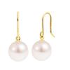 Серьги Akoya Pearl Single Pearl Hook Earrings K18 Gold [Lara Christie] Женские le56-0006-yg