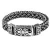 New Retro Thai Wide Thick Bracelet, Trendy and Domineering Men's Bracelet, Hip-hop Cuban