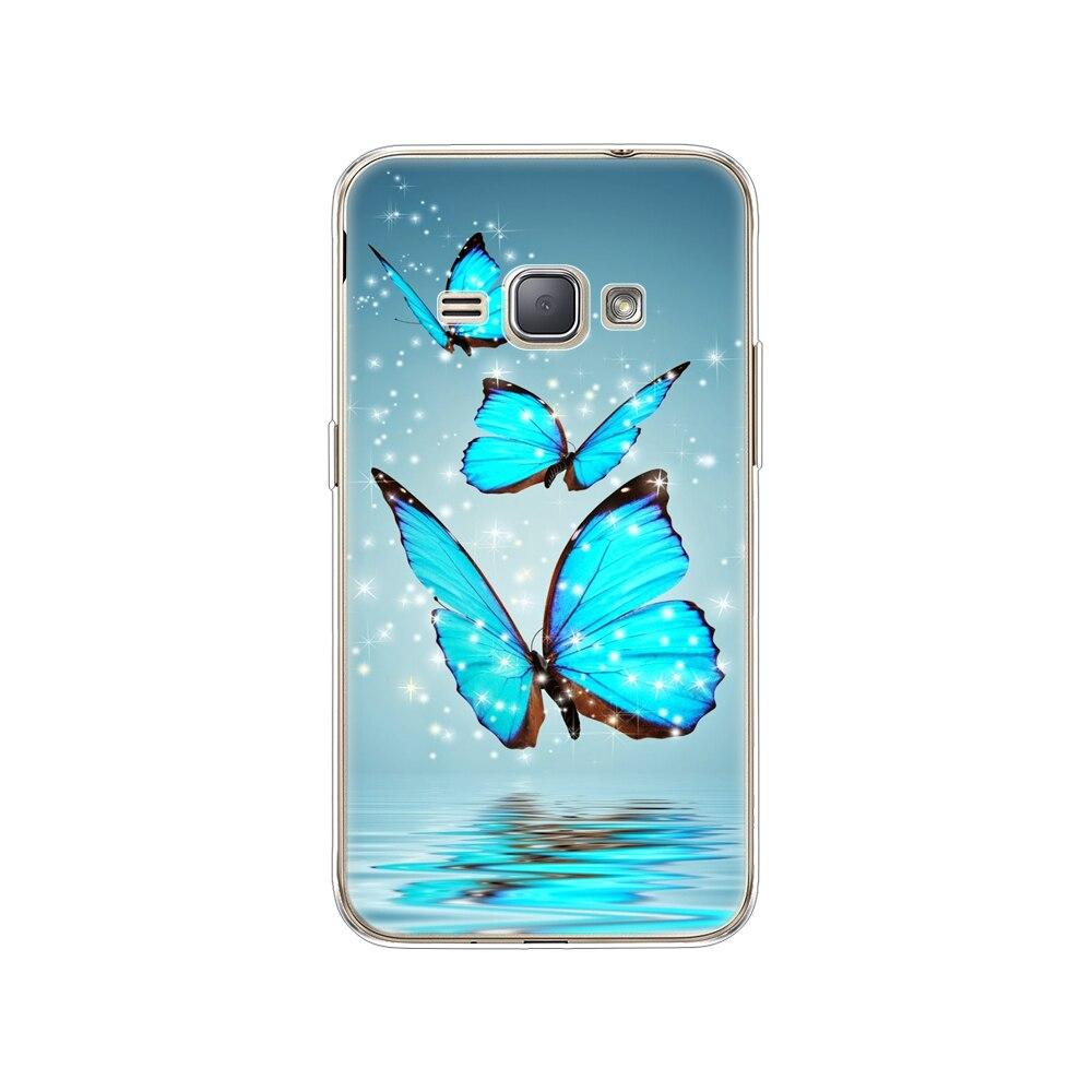 Мягкий чехол из ТПУ для Samsung Galaxy J1 2016 J120 J120F SM-J120F задняя крышка прозрачная 360 полная защитная крышка прозрачный