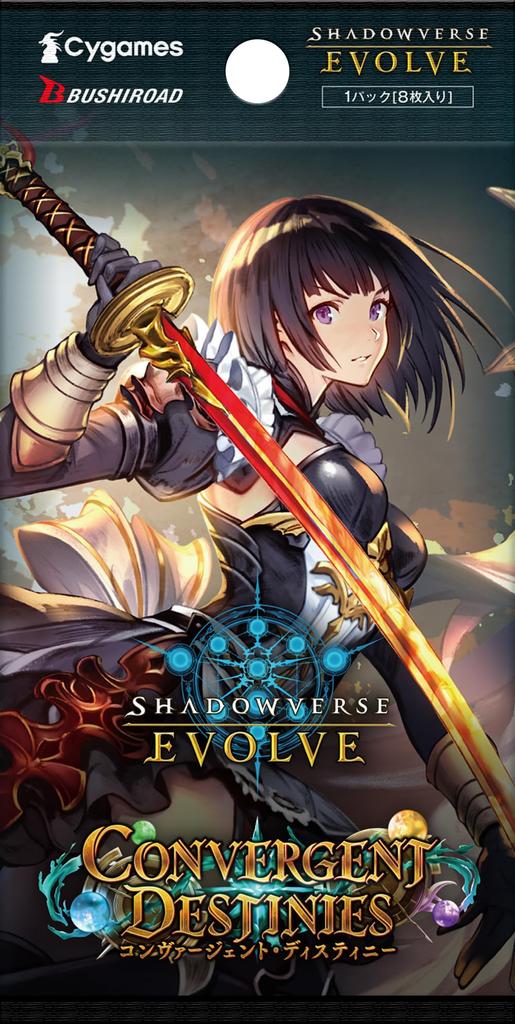 Shadowverse EVOLVE Бустерный набор КОРОБКА "Сходящиеся Судьбы" 12 пачек