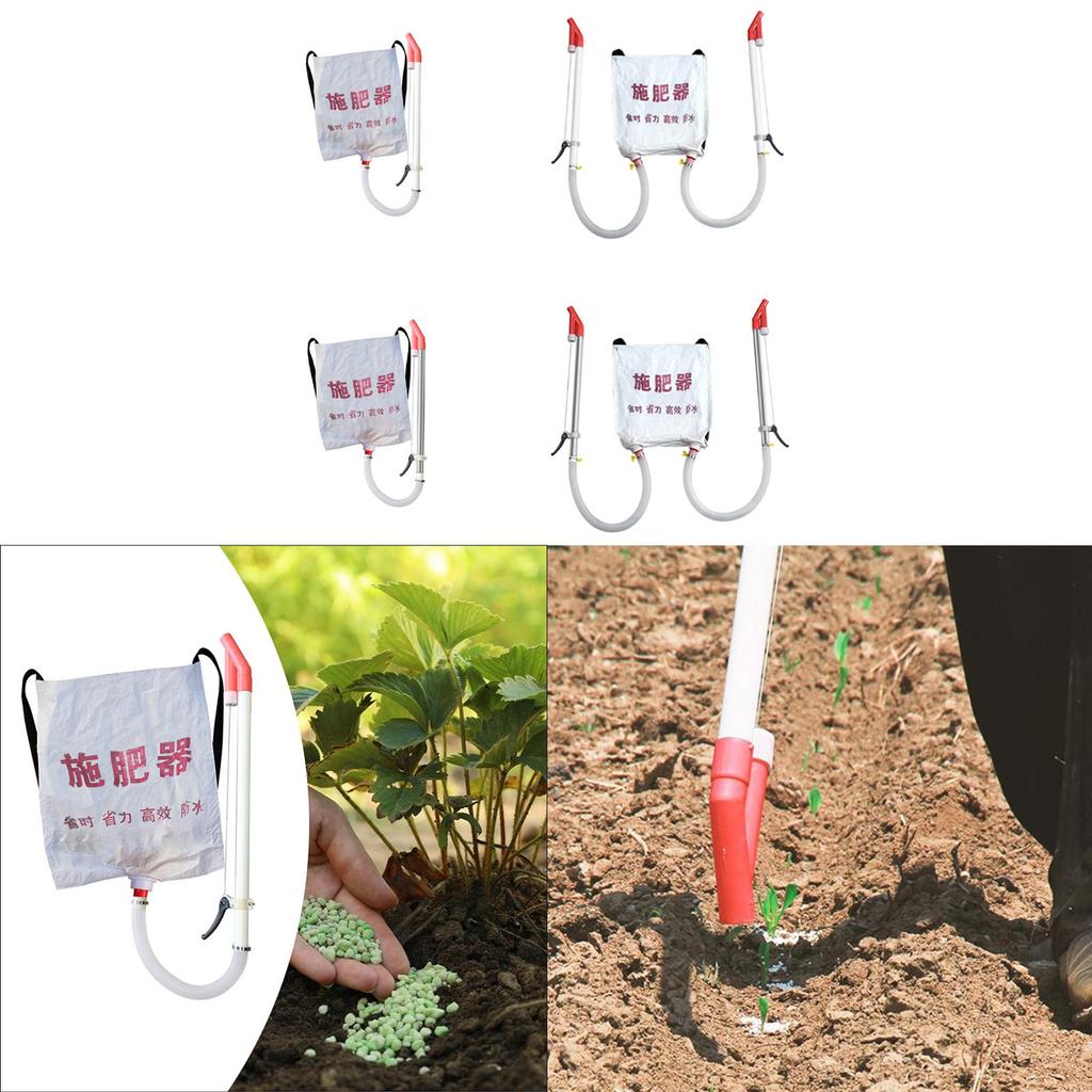 Гранулированный разбрасыватель удобрений с рюкзаком из тканого мешка Универсальный Легкий Профессиональный инструмент для внесения удобрений для кукурузы Эргономичный дизайн