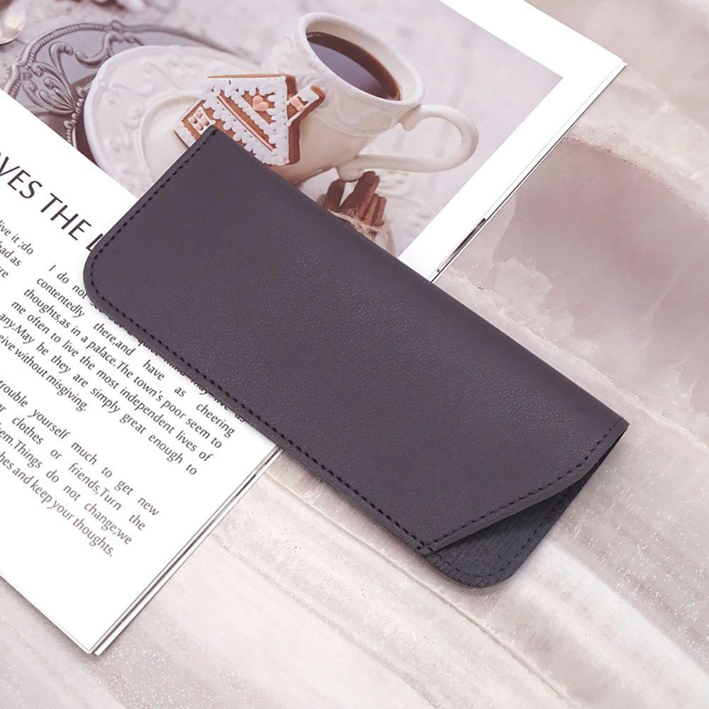 Soft PU Leather Sunglasses Eyewear Protector Glasses Case Reading Glasses Pouch Eyeglasses Sleeve