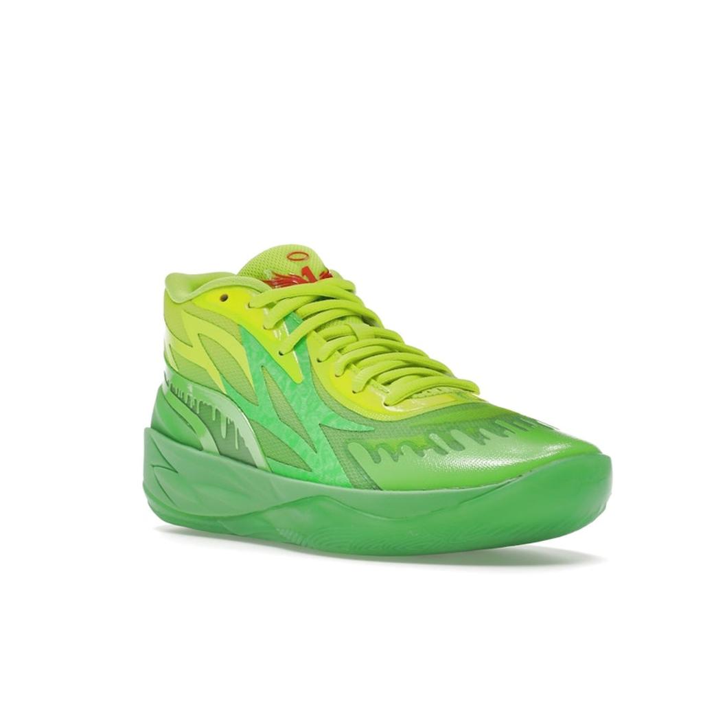 Nickelodeon X Puma MB.02 Slime Unisex Sneakers Green Fluro-Green Lime-Squeeze 377584-01