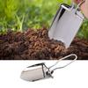 Ergonomic Multi-use Garden Shovel Reliable Foldable Stainless Steel Planting Shovel for Yard