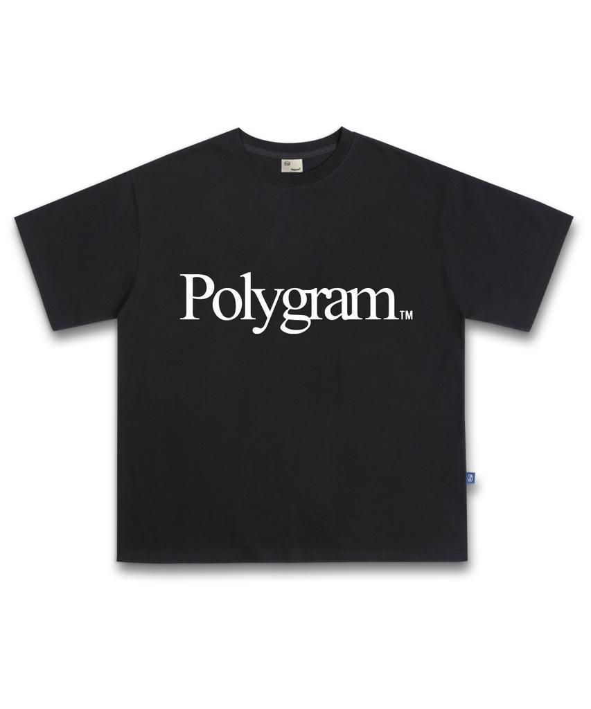 POLYGRAM Lettering Pgm 16-Count Cotton Oversized Short Sleeve T-Shirt [3 Colors]