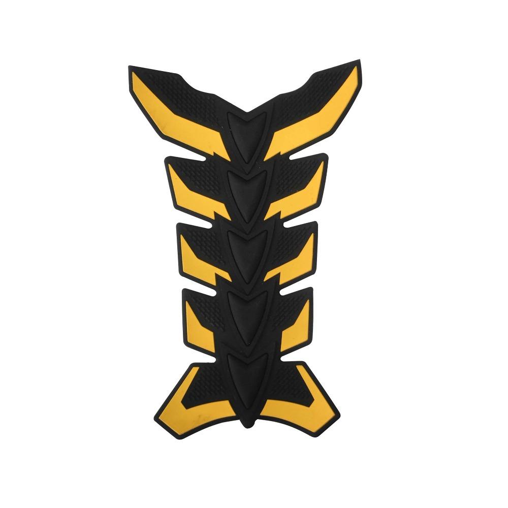 3D Наклейки для защиты от царапин в форме рыбьей кости, накладка на бак для газа, топлива и масла, наклейка на бак мотоцикла, универсальная