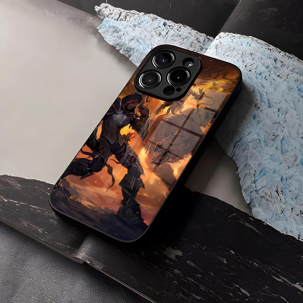 Горячая игра Diablo 3 Чехол для телефона Закаленное стекло Для IPhone 15 14 12 13 11 Plus Pro XS Max Mini X XR 8 7 6s SE2020 Coque