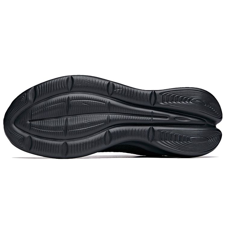 Anta Кроссовки Running Series Mesh Low-Top для бега, мужские кроссовки, черные 112045574-2