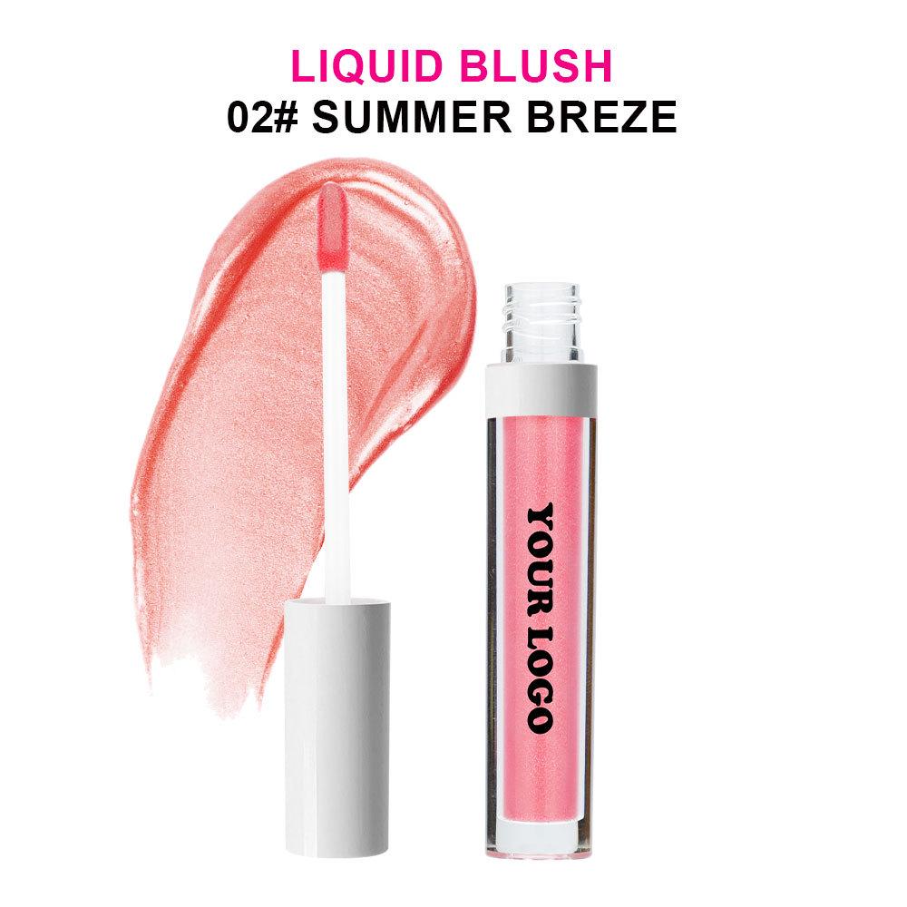 Стойкие водостойкие жидкие румяна: Матовый и мерцающий, Не выцветающий, Пигментированный