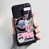 Милый Чехол Для Sony Xperia 1 / Xperia XZ4 Fundas Печатный Корпус Защитная Крышка Мягкий Силикон Мультяшный Черный Корпус Capa Coque