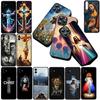 for Huawei P30 P20 Mate 20 Lite Pro Y7a Y6P Y7 2019 Nova 5T 3I p30Lite Phone Cover Soft Case God Christian Jesus Judah Christ