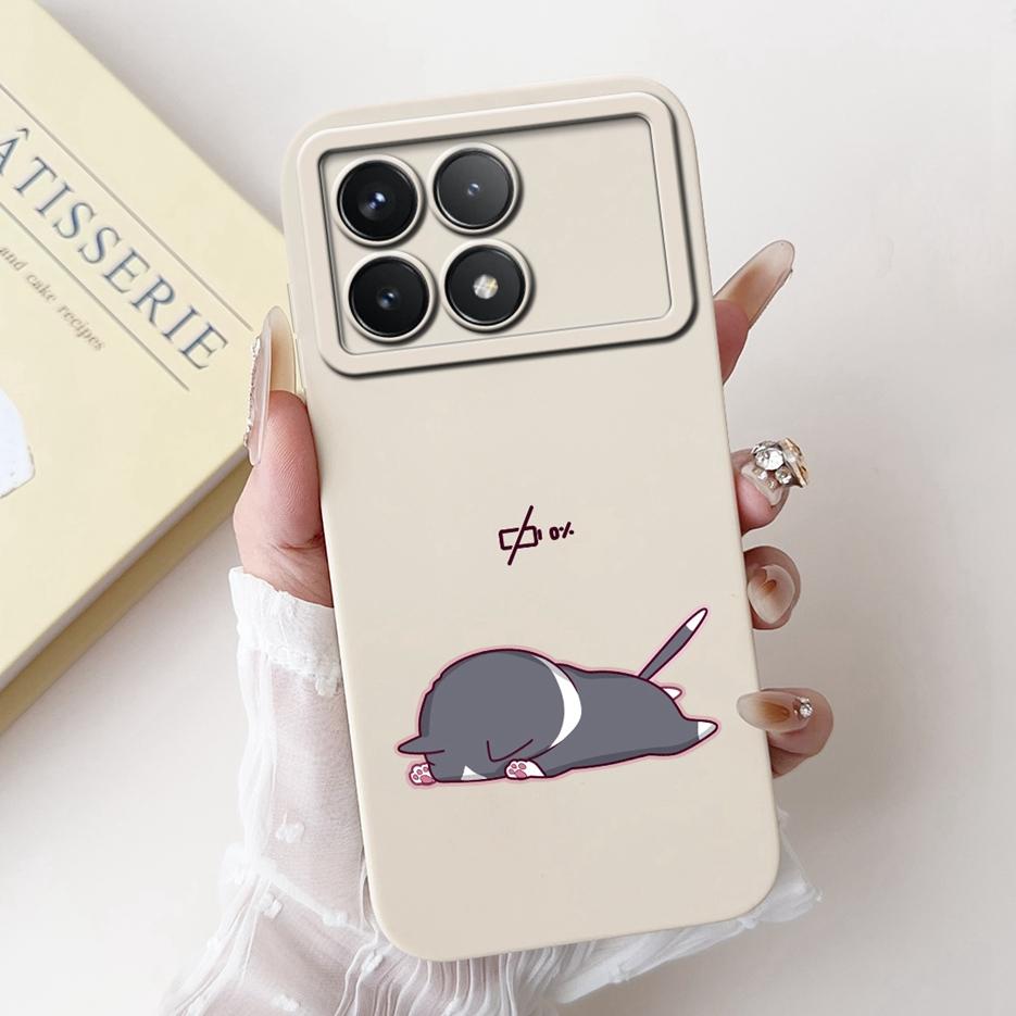 For Xiaomi Poco X6 Pro 5G Case Cute Panda Cartoon Cover Soft Silicone Phone Case For Xiaomi Poco X6 Neo PocoX6 Pro Fundas Bumper