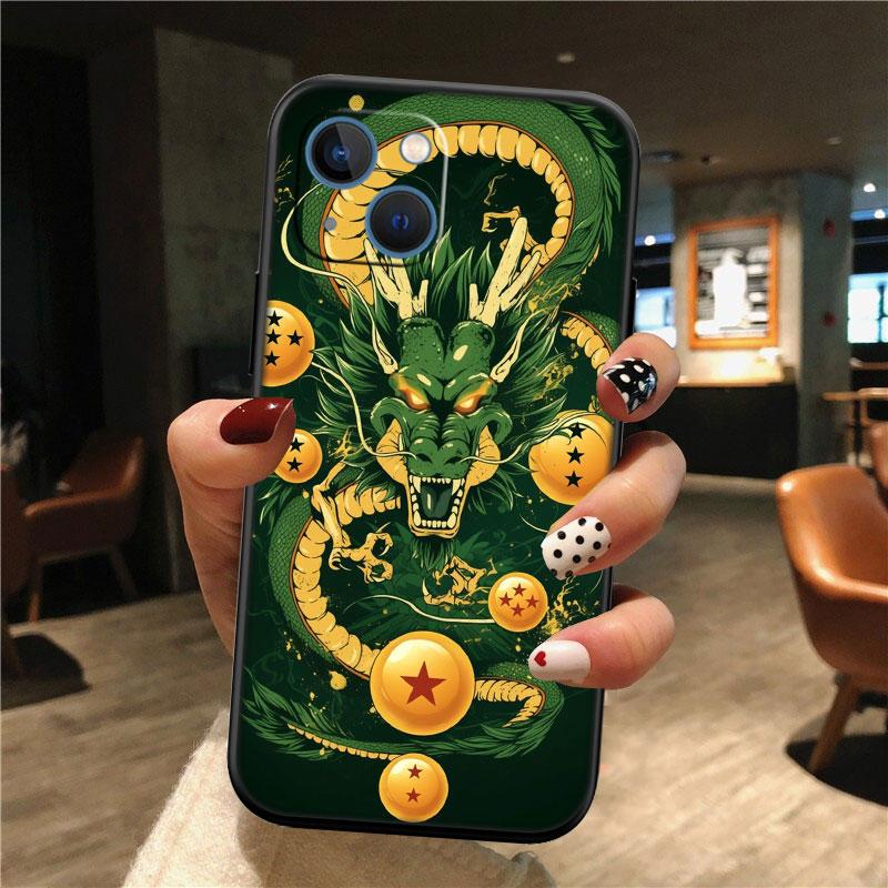 TR3 Anime Dragon Ball New High-End Shell Phone Case for iPhone 16 15 14 13 12 Pro Max Plus Mini