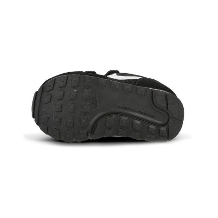 Nike MD Runner 2 Износостойкие Низкие Беговые Кроссовки Черно-Белые Для Младенцев и Малышей 806255-001