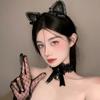 Head Bezel Lace Headband Bow Hair Band Funny Cat EarsHairband  Cosplay