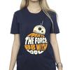 STAR WARS Женская/дамская майка The Force BB8 Cotton Boyfriend T-Shirt