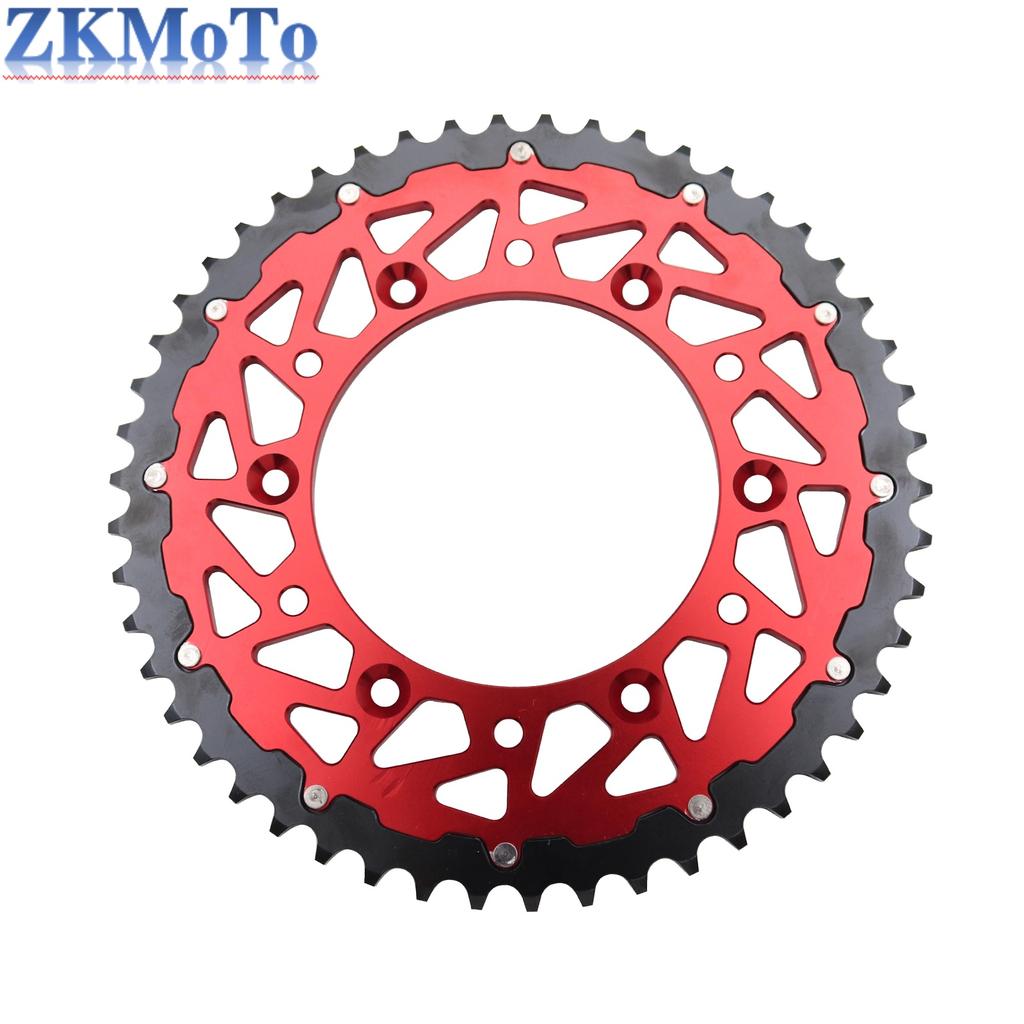 Задняя звезда цепи мотоцикла 50T 52T Для KTM EXC EXCF SX SXF XC XCF XCW XCFW SMR 125 150 200 250 300 350 400 450 520 525 530