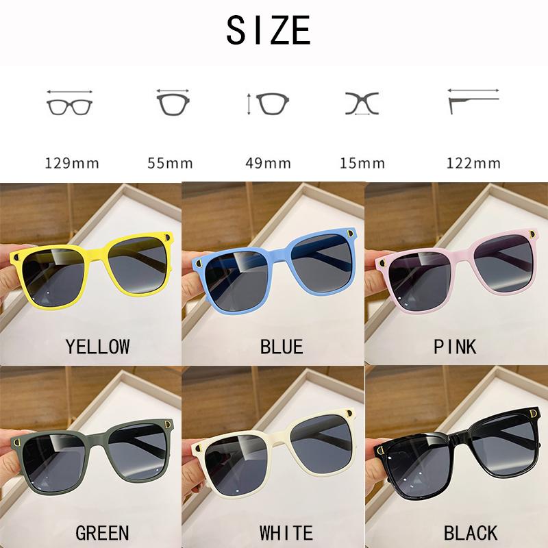 Детские солнцезащитные очки для мальчиков, детские очки для девочек, индивидуальные УФ-солнцезащитные очки для девочек