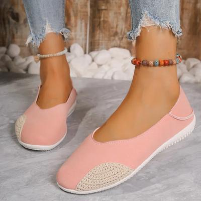 Распродажа женской обуви 2024 One Kick женские балетки осенние с круглым носком разноцветные подошвы Solft легкие повседневные удобные балетки