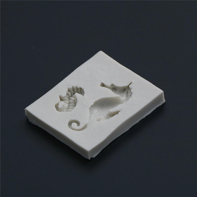 Sugarcraft Sea Horse силиконовая форма для помадки инструменты для украшения торта форма для шоколадной мастики